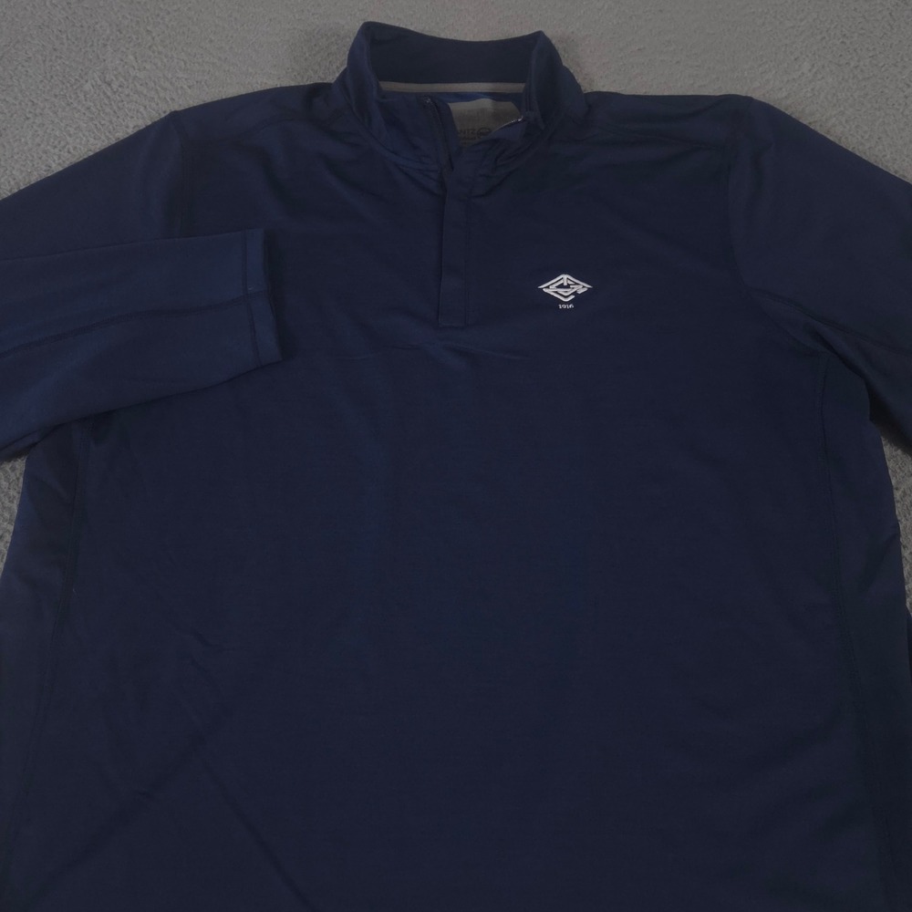 Vineyard Vines Pullover Mens XXL Navy Jim Nantz Stretch Performance 1/4 Zip Golf